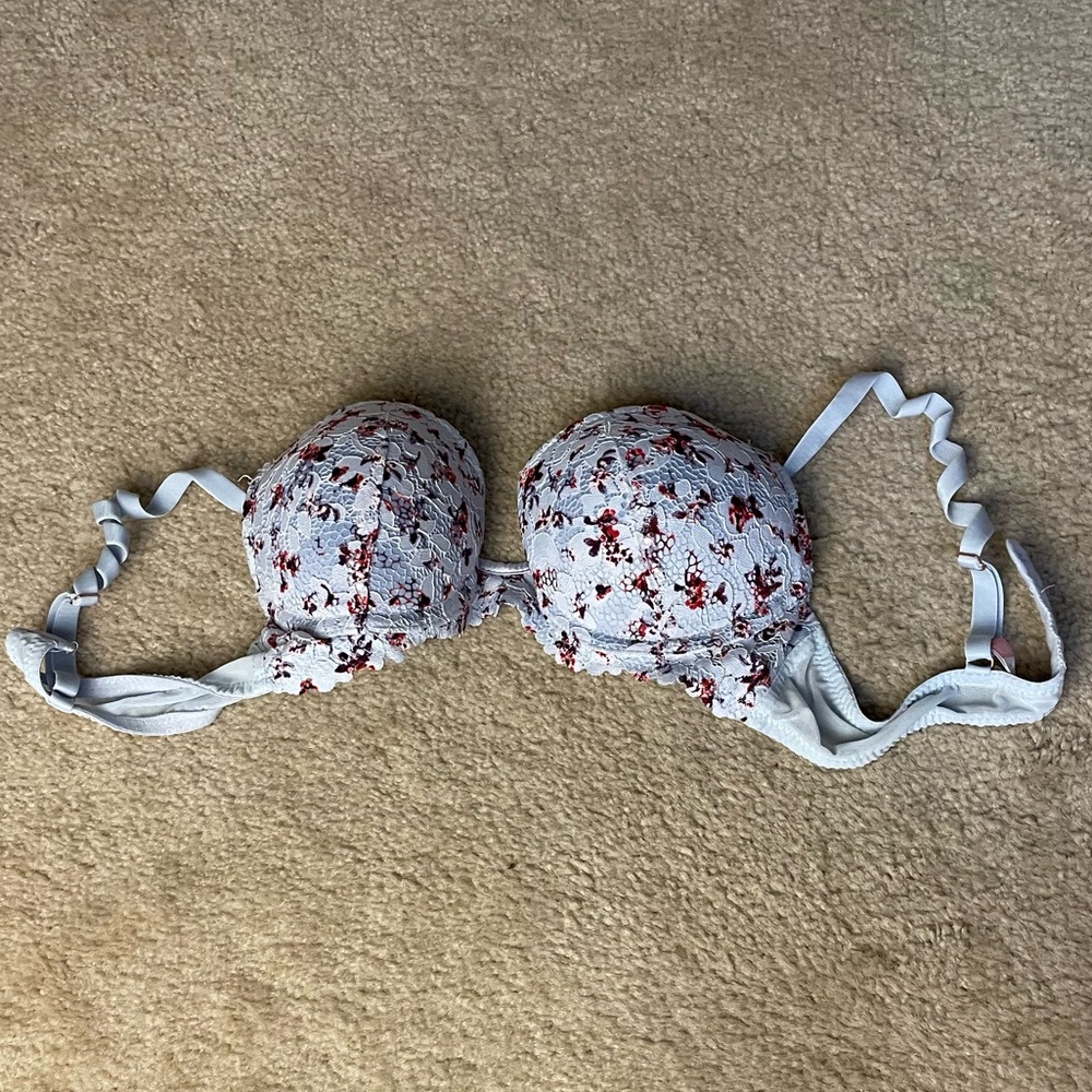 Blue Lingerie Bra - 34B